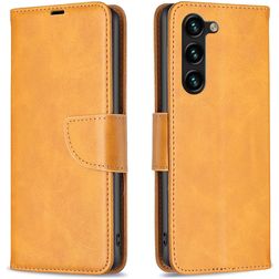 Mobigear Excellent Housse Samsung Galaxy S25 Plus Etui Porte-Monnaie - Cognac