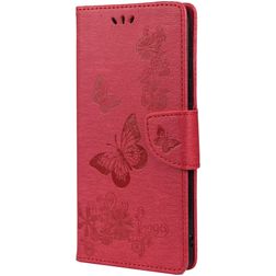 Mobigear Clover Housse Xiaomi Redmi Note 11 5G Etui Porte-Monnaie - Rouge