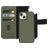 Mobiparts Housse iPhone 15 MagSafe Etui avec Coque Détachable en Cuir Véritable Porte-Monnaie - Vert