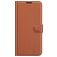 Mobigear Classic Housse TCL 20L Plus Etui Porte-Monnaie - Marron