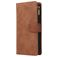 Mobigear Zipper Housse Samsung Galaxy Note 10 Lite Etui Porte-Monnaie - Marron