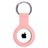 Xccess Keychain Coque Apple AirTag Porte-clés en Silicone Souple - Rose