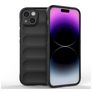 Mobigear Bumpy Coque iPhone 15 Plus Coque arrière en TPU Souple - Noir