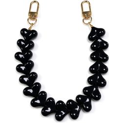 Mobigear Heart Cordon de téléphone universel réglable Plastique rigide - Deep Black