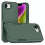 Mobigear Heavy Armor Coque iPhone 17e Coque arrière Rigide Anti-Chocs - Vert