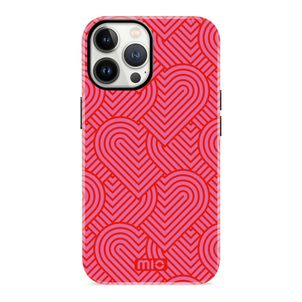 MIO Coque iPhone 13 Pro MagSafe Coque arrière Rigide - Wild Hearts