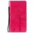 Mobigear Tree Housse Samsung Galaxy S21 Etui Porte-Monnaie - Magenta