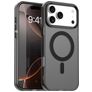 Mobigear Shockproof Coque iPhone 17 Pro MagSafe Coque arrière Rigide - Noir