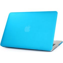 Mobigear Matte MacBook Pro 13 Pouces (2012-2015) Coque - Bleu - Model A1425 / A1502