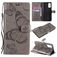 Mobigear Butterfly Housse OPPO Reno 4 Etui Porte-Monnaie - Gris