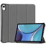 Mobigear Tri-Fold Coque iPad Mini 7 (2024) Etui - Gris