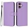 Mobigear Urban Wallet Housse iPhone 16 Etui Porte-Monnaie - Violet