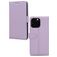 Mobilize Premium Gelly Housse iPhone 16 Pro Max Etui Porte-Monnaie - Violet