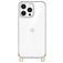 Mobigear Bungy Coque iPhone 14 Pro Max Coque arrière Rigide - Or