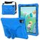 Mobigear Butterfly Coque iPad Air 11 Pouces (2025) Coque arrière en EVA + Bandoulière + Support Amovible - Bleu