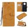 Mobigear Butterfly Xiaomi Mi 10T Lite Étui Portefeuille - Cognac