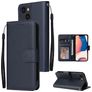Mobigear Wallet Housse iPhone 14 Etui Porte-Monnaie - Bleu Marin