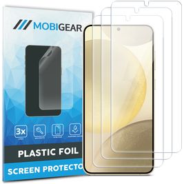 Mobigear Samsung Galaxy S25 Protection d'écran Film - Compatible Coque (Lot de 3)