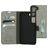 Mobiparts Classic Wallet Samsung Galaxy S22 Étui Portefeuille - Granite Grey