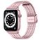 Mobigear Kopenhagen Bracelet Acier Apple Watch Fermeture à pince - 49/46/45/44 mm - Rose
