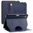 Mobigear Magnetic Folio Coque iPad Air 11 Pouces (2025) Etui + Porte-crayon - Bleu Marin