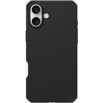 ITSKINS Level 3 SpectrumSilk R Coque iPhone 16 Coque arrière Rigide Anti-Chocs - Noir