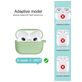 Mobigear Classic Coque Apple AirPods 3 Coque en Silicone Souple - Menthe