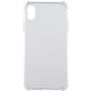 Mobigear Cushion Coque iPhone XR Coque arrière en TPU Souple Anti-Chocs - Vert