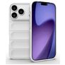 Mobigear Bumpy Coque iPhone 18 Pro Coque arrière en TPU Souple - Blanc