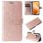 Mobigear Butterfly Housse Xiaomi 14T Pro Etui Porte-Monnaie - Rose doré