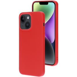 Mobiparts Coque iPhone 14 Plus Coque arrière en Silicone - Scarlet Red