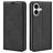 Mobigear Retro Slim Housse iPhone 17 Etui Porte-Monnaie - Noir