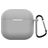 Mobigear Colors Coque Apple AirPods 4 Coque en Silicone Souple - Gris