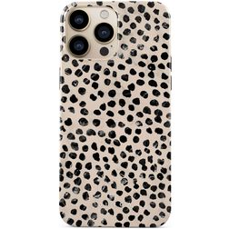 Burga Tough Coque iPhone 14 Pro Coque arrière Rigide Anti-Chocs - Almond Latte