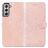 Mobigear Mandala Housse Samsung Galaxy S21 FE Etui Porte-Monnaie - Rose doré