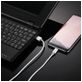 Mobigear Nylon - Câble USB-A vers USB-C 2 mètres - Argent