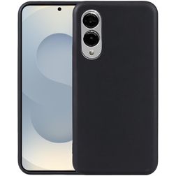 Mobigear Basics Samsung Galaxy S25 Edge Plastique rigide Coque arrière - Noir