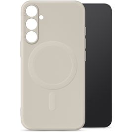 My Style Protective Flex Coque Samsung Galaxy S24 MagSafe Coque arrière en TPU Souple - Antique White