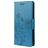 Mobigear Flowers Housse Samsung Galaxy A53 Etui Porte-Monnaie - Bleu