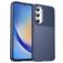 Mobigear Groove Coque Samsung Galaxy A35 Coque arrière en TPU Souple - Bleu