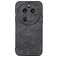 Mobigear Fabric Coque OPPO Find X6 Pro Coque arrière Rigide - Noir