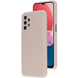 Mobiparts Coque Samsung Galaxy A13 4G Coque arrière en Silicone - Soft Salmon