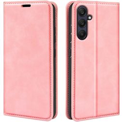 Mobigear Retro Slim Samsung Galaxy A26 Étui Portefeuille - Rose