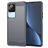 Mobigear Brushed Slim Coque POCO F4 Coque arrière en TPU Souple - Gris