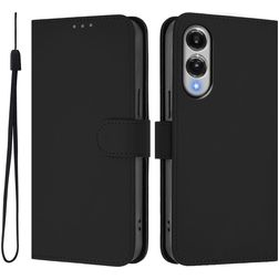 Mobigear Urban Wallet Housse Samsung Galaxy S25 Edge Etui Porte-Monnaie - Noir