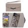 Mobilize Elegant Magnet iPhone 11 Détachable 2in1 Pochette - Beige Snake