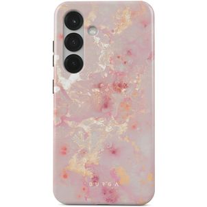 Burga Tough Coque Samsung Galaxy S25 Coque arrière Rigide Anti-Chocs - Golden Coral