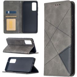 Mobigear Rhombus Slim Housse Samsung Galaxy S20 FE Etui - Gris