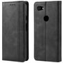 Mobigear Sensation Housse Google Pixel 3a Etui Porte-Monnaie - Noir