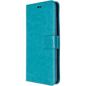 Mobigear Wallet Housse Samsung Galaxy A51 Etui Porte-Monnaie - Turquoise